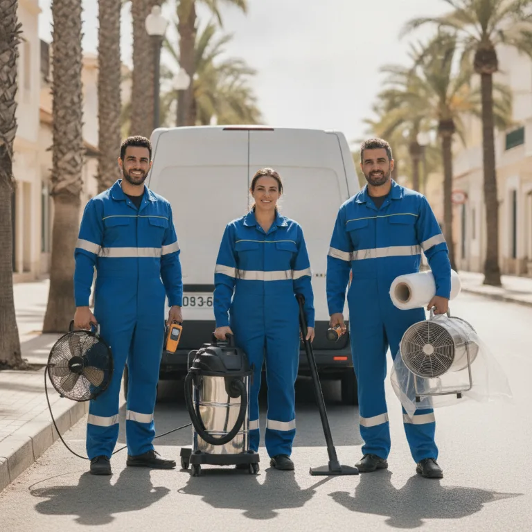 Restauración de Daños Por Agua equipo en Roquetas de Mar